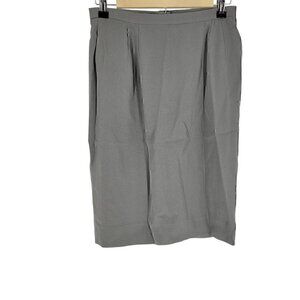 Vintage Sunny Choi Women's Gray Pencil Skirt - Size 6